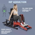 thumbnail image 2 of Syedee Hip Abductor Machine, Plate-Loaded Inner and Outer Thigh Machine, Thigh Master Hip Trainer, Hip Thrusters for Home Gym with 100lbs Weight Plate, 2 of 8