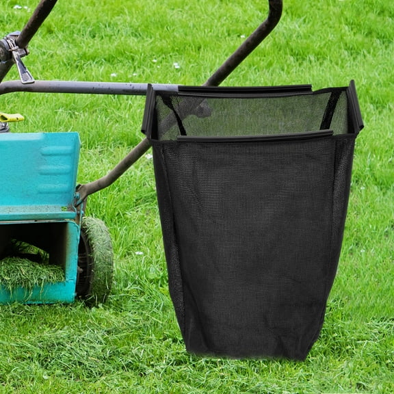 unbranded Lawn Mower Leaf Bag Attachment Durable Black for Easy to Disassemble 1Pack