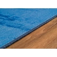 thumbnail image 3 of Woven Trends Contemporary and Modern Area Rug, 046 Vintage Solid Cloud, Extremely Durable and Stain Resistant, Stylish with Non-Skid Rubber Backing (Blue, 5' x 7' Area Rug), 3 of 5