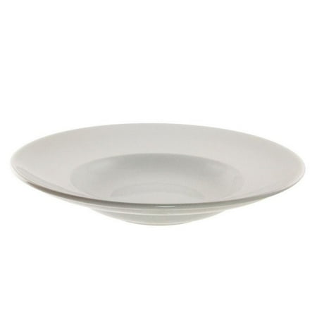 Rim Pasta Plate - 10 Strawberry Street Bistro Rim Pasta Bowl in White (Set of 6)