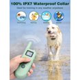 thumbnail image 4 of Dog Training Collar with Remote Ft in Dog Shock Collar with Beep Vibration Shock & Double Static Warnings IPX Bark Collar for All lbs Medium Large Dogs ( ), 4 of 6