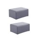 thumbnail image 1 of 2x elásticas para sillas de comedor, para sillas de comedor, de asiento de muebles lavable extraíble para de BLESIY Cubierta de puf otomano, 1 of 8