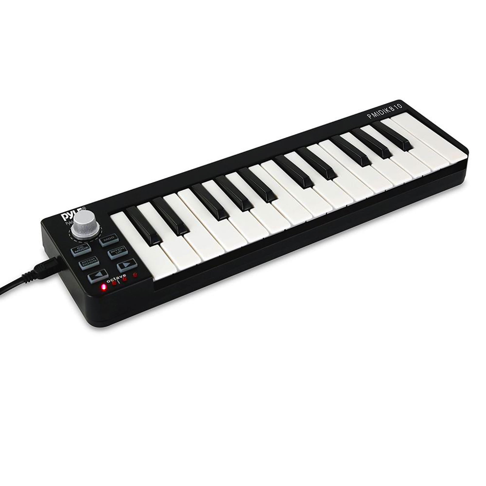 koepel Verwijdering vergroting Pyle Mini USB MIDI Controller Keyboard - 25 Key Portable Audio Recording  Workstation Equipment - Hardware Buttons Control any DAW Software for  personal computer Computer Electronic Music Production - Walmart.com