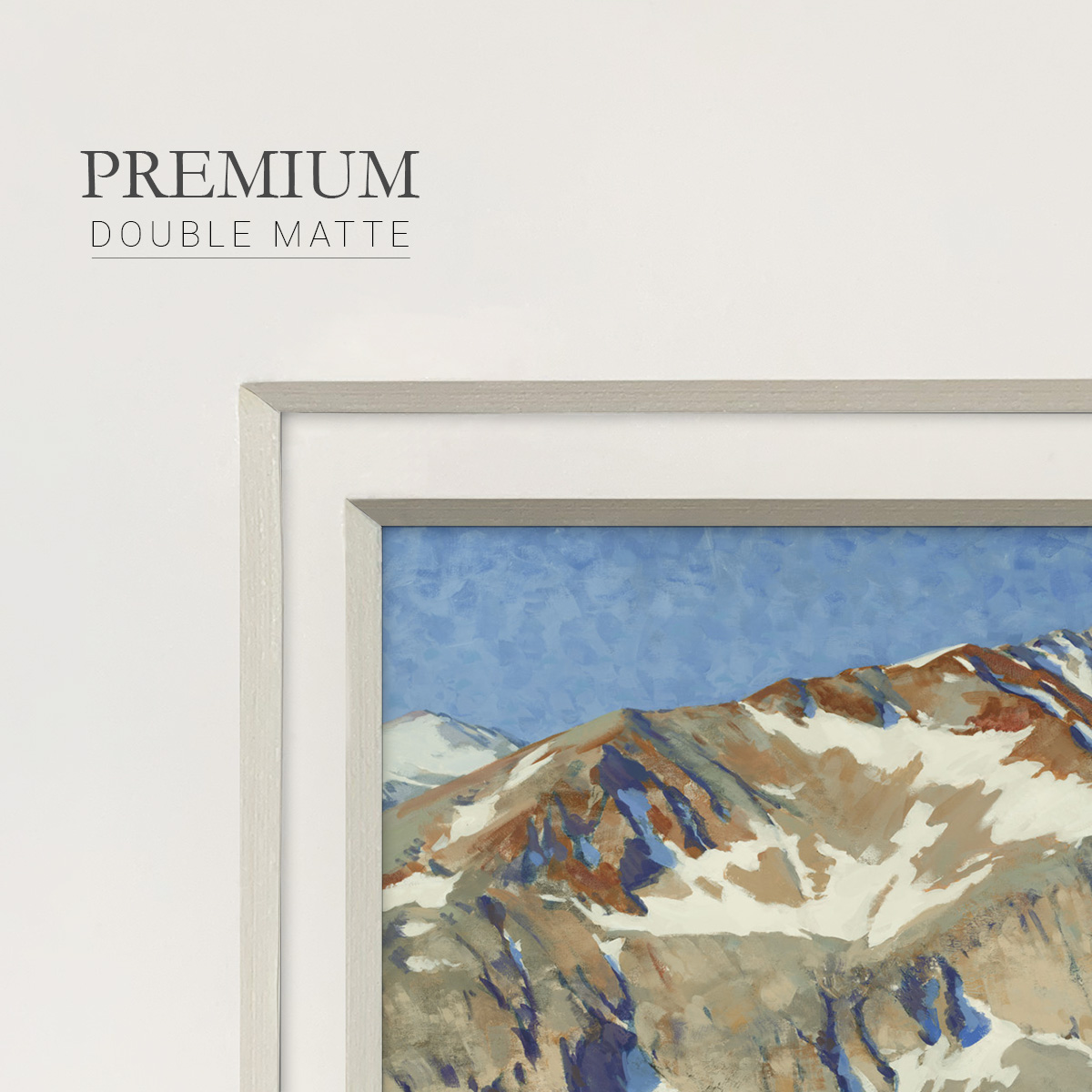 Vermillion Ascent-Premium Framed Print
