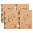 thumbnail image 2 of Large Capacity Kraft Paper Sketchbook, Kraft Paper Book, Smoothly Note-taking Designs For Sketching, 2 of 8