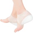 thumbnail image 1 of 2.5-5.5cm Invisible Height Increase Insole Heel Lift Insole Invisible Foot Reinforcer Non-slip Heightening Socks Invisible Heightening Insoles For Men, 1 of 5