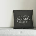 thumbnail image 2 of Creative Products Home Sweet Home Black and White 16x16 Indoor / Outdoor Pillow, 2 of 2