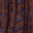 Floral Paisley Wave Brown, variant on Women's and Women's Plus Sleeveless Tie Neck Tiered Midi Dress, Sizes XS-4X