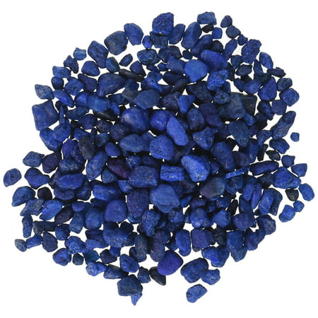 Aquarium Gravel, 2-Pound, Marine Blue, Pure Water Pebbles Premium Freshwater Substrates By Pure Water