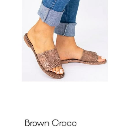 

Mimi Velcro Slide Sandals