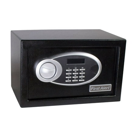 First Alert 0.31 Cubic Foot Steel Digital Anti-Theft Safe