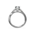 thumbnail image 4 of 0.70 T.C.W Cushion Shaped Genuine Diamond Stunning Three Stone Wedding Ring for Women Solid 950 Platinum Size 3.5, 4 of 9