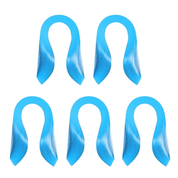 Quilling Strips Paper 600pcs 5mm 39cm Origami Paper Quilling Kits for Art DIY Craft Christmas, Blue