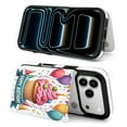thumbnail image 4 of Birthday Cupcake with Colorful Balloons Leather Wallet Case for iPhone 15 Plus Wallet Case Card Holder Flip, 4 of 8