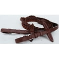 thumbnail image 4 of Horse English Padded Leather  Adjustable Flash Bridle Reins Full 803439CNF, 4 of 4