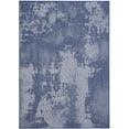 thumbnail image 1 of Abstract Vintage Rug - 2 ft. x 3 ft., Midnight Blue, Indoor/Outdoor Area Rug with Distressed Pattern, Stain Resistant, Washable Rug | Stylish Area Rugs, 1 of 8
