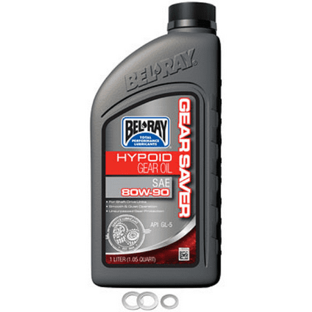 Drivetrain Oil Change Kit with Bel-Ray Oil Compatible With Yamaha RHINO 660 4x4 2004-2007