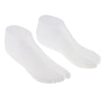 thumbnail image 1 of Ounissouiy 1Pair Female Feet Mannequin Foot Thong Model Sandal Style White Sock Display Decoración del hogar, 1 of 1