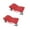 Red | 2-pack, variant on Amkui Heavy Duty Steel Car Mover Dolly, 2/4 Piece Car Wheel Dolly Set, Single 1500lbs Capacity Car Tire Dolly for Moving Cars, Trucks, Trailers, Motorcycles, Boats