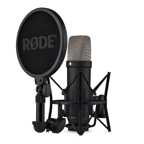 Micrófono de condensador de estudio Rode NT1 de quinta generación con XLR/USB