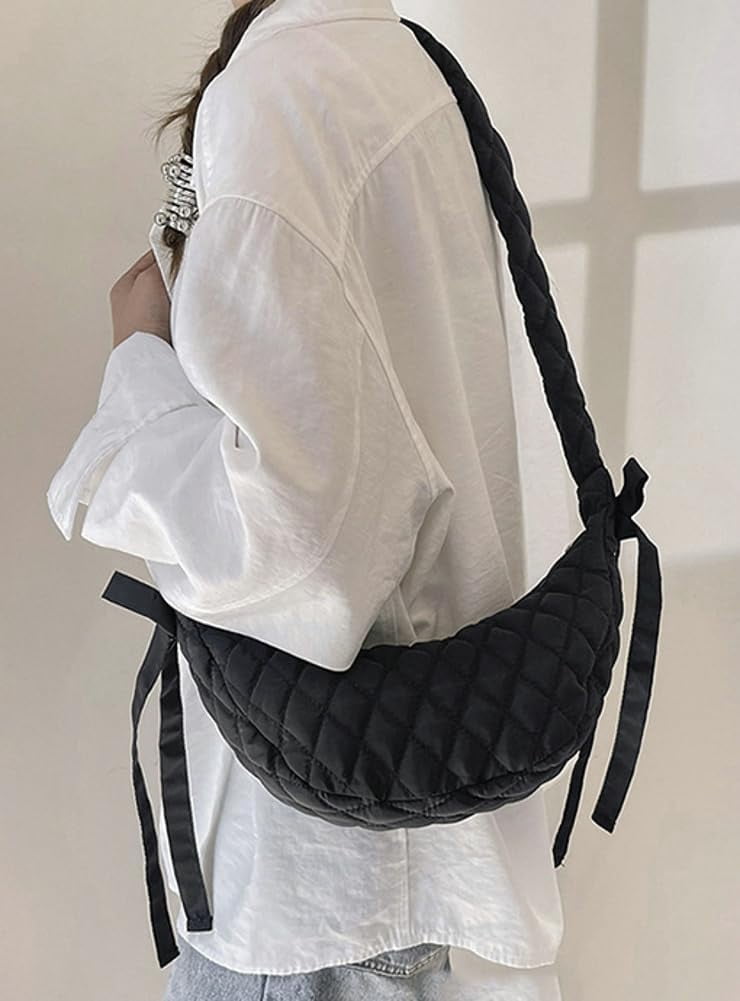 CoCoMangos Crescent Crossbody Bag Hobo Bag Shoulder Bag Purse Dumpling Bag Adjustable Strap for Women