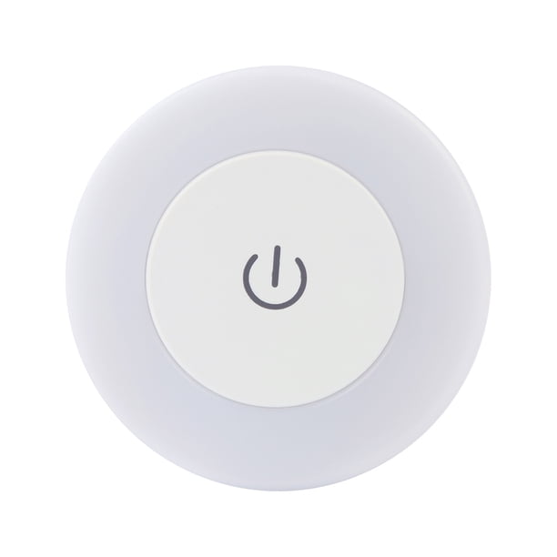 Lámpara LED Táctil Recargable por USB Lo Necesito | Luz Nocturna con Sensor y 3 Tonos de Iluminación | Modelo LN-USB01 Blanco