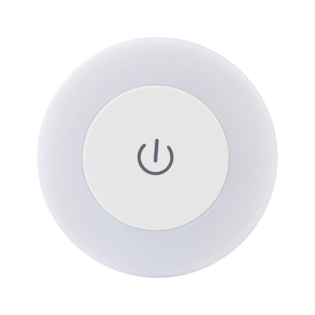 Lámpara LED Táctil Recargable por USB Lo Necesito | Luz Nocturna con Sensor y 3 Tonos de Iluminación | Modelo LN-USB01 Blanco