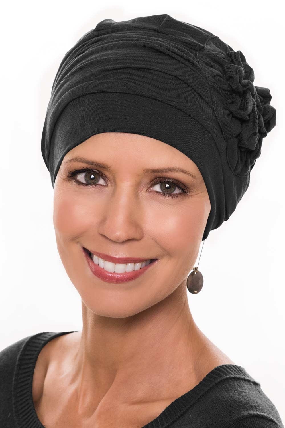 100% Cotton Slouchy Snood | Slouchy Beanie Hat | Cancer Hats  display picture 1