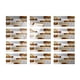 thumbnail image 2 of Xihbxyly Compras En Línea Azulejos de Pared de Imitación Película de Cristal Adhesivo para Azulejos Adhesivo para Suelo Caliente, 2 of 6