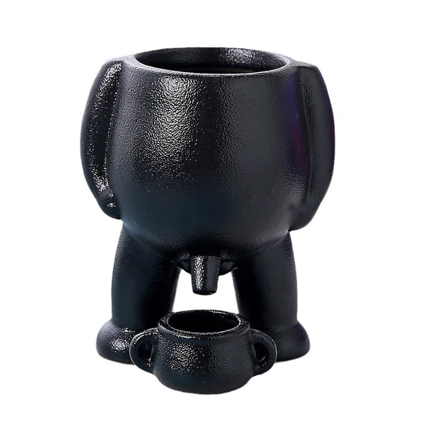 Maceta para orinar con agujeros de drenaje, regalo divertido para entusiastas de las plantas domésticas, amigos, familiares o colegas