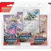 Pokemon Trading Card Games SV5 Temporal Forces 3Pk Blister Cyclizar