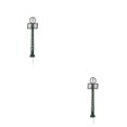 thumbnail image 1 of Justharion Platform Clock Lamps DIY Material Miniature Lamppost Station Building Layout Post Street Lights Home Decorations Toys Type6 2Set, 1 of 6