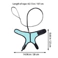 thumbnail image 2 of UEETEK Harness with Lead for Rabbits Bunny Little Pets - Size L (Sky Blue), 2 of 8