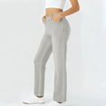 thumbnail image 3 of Stretchy Jeans for Women High Waist Jeggings Pull On Pants with Pockets Trendy Casual Solid Straight Leg Jeans Elastic Waist Denim Pants, 3 of 5