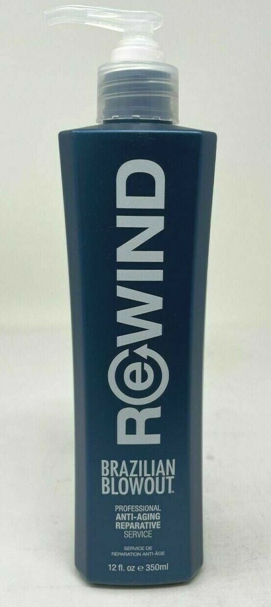 Brazilian Blowout Rewind Anti Aging Reparative Salon Treatment 12 oz