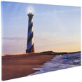 thumbnail image 3 of Northlight LED Lighted Seaside Lighthouse Canvas Wall Art - 15.75" x 23.5", 3 of 8