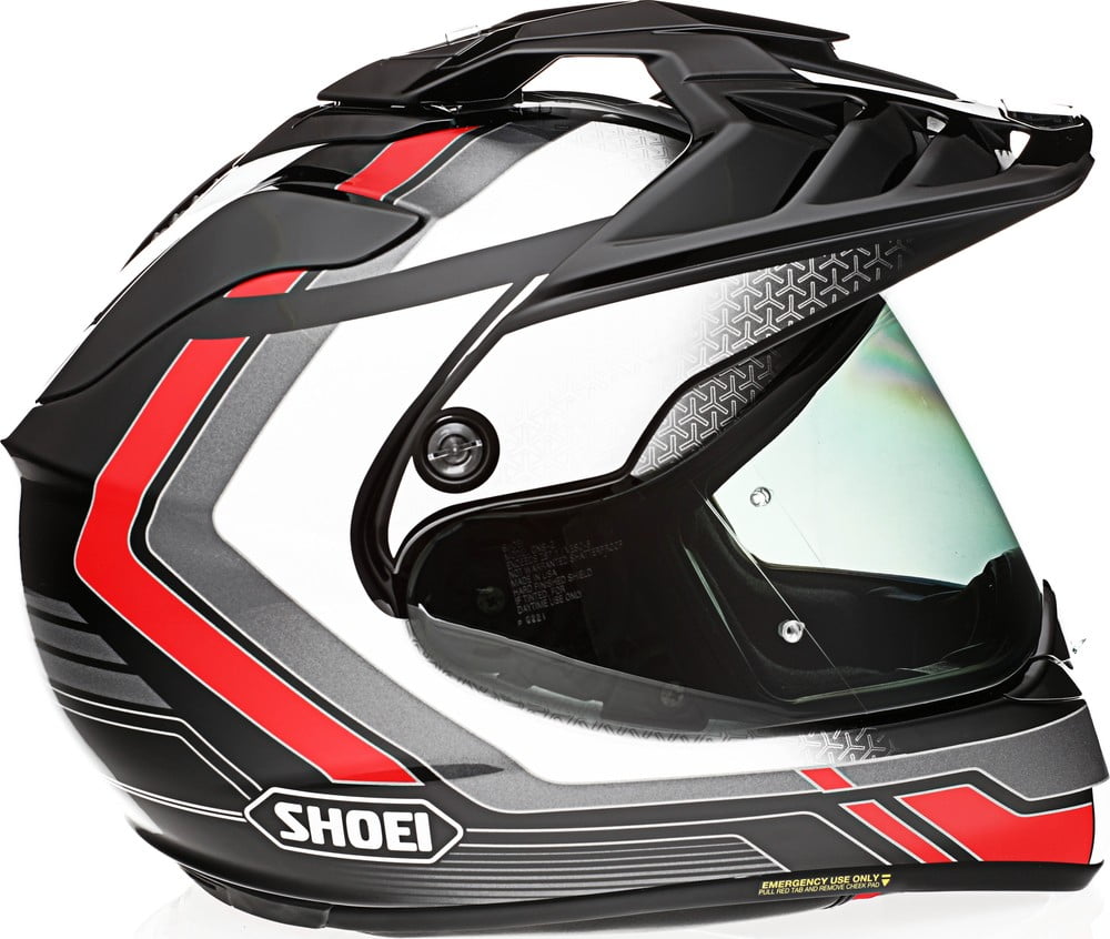 Shoei Hornet X2 Sovereign Adventure Helmet - TC-10 Red/White