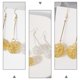 thumbnail image 3 of BESTYASH 2Pares De Aretes Colgantes De Hierro Con Y Material Ecoamigable Para Mujer, 3 of 8