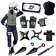 thumbnail image 2 of FeiKong Accesorios de cosplay de Kakashi para Halloween y Navidad, guantes de Naruto, máscara de Kunai, bolsa ninja, manoplas Uchiha, figuras de acción de anime, accesorios, juguetes para niños, 2 of 4