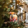thumbnail image 4 of Christmas Ornaments Highland Cow Decor Christmas Tree Decorations Cute Acrylic Cow Pendants Cartoon Cow Decorative, 4 of 6