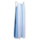 thumbnail image 1 of Vestido de playa Yinane Vestido de la raya de la correa de espagueti XL Azul, 1 of 8