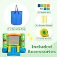 thumbnail image 6 of Topbuy Inflatable Bounce House Jumping Castle Kids Playhouse w/ Slider and 480W Blower, 6 of 10