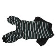 thumbnail image 1 of Pyjama pour Chien Onesie, Pyjama pour Chien à Rayures Vertes et Blanches Classiques, Léger et Extensible pour Chats TP, S, m, L, TG, 1 of 8