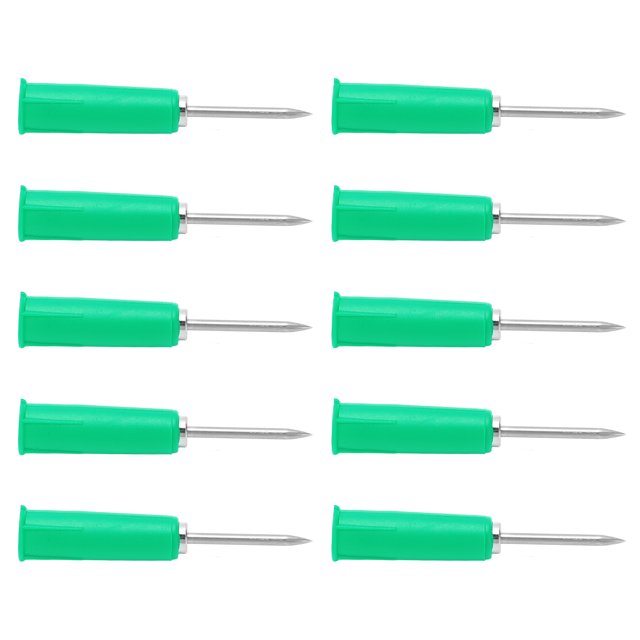 Back Probe Pins Multimeter Probe 10pcs Banana Jack Wire Probe PVC Appearance 2mm/0.08in To 4mm/0.16in Conversion Insulation Pins For Multimeter
