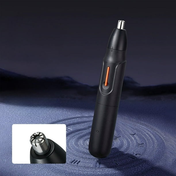 Recortadora de vello nasal recargable | Recortadora eléctrica de vello nasal y de orejas para hombres y mujeres | Cuchilla giratoria de 360° para un cuidado seguro