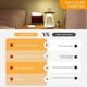 thumbnail image 4 of Portable LED Table Lamp,2000mAh Battery Operated Cordless Rechargeable Desk Lamp,3-Way Touch Dimmable Night Lamp,Patio Lantern for Camping, 4 of 4