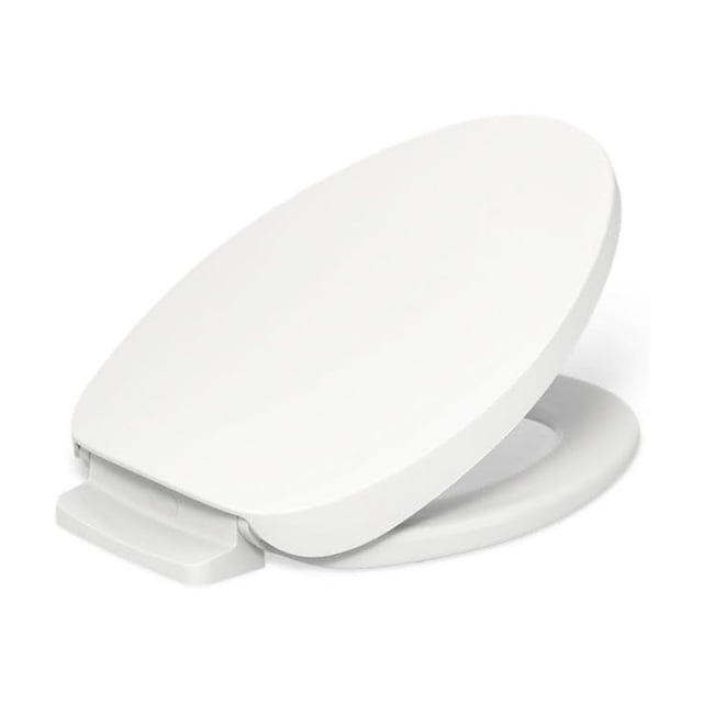 Asiento de inodoro alargado con calefacción Kohler PureWarmth 10349-0 blanco Kohler NA