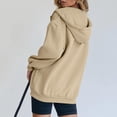 thumbnail image 6 of Godom Sweatshirt Jackets for Women Zip up Hoodies Long Sleeve Pullover Fall Clothing with Pockets, 6 of 7