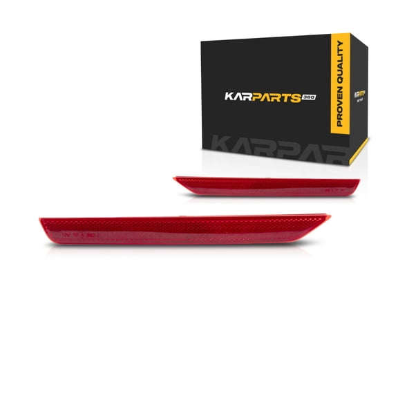 For Honda Odyssey Rear Reflector Assembly Unit 2011-2017 Pair Driver and Passenger Side LED DOT Certified HO1184100   HO1185100 | 33555-TK8-A01   33505-TK8-A01