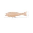 thumbnail image 2 of FRCOLOR Unfinished Fish Shaped Wood Cutout Fish Wood Crafts Blank Wooden Fish Shaped Hanging Ornament For Wedding Birthday Ocean Animal Themed Party Decoration, 2 of 8